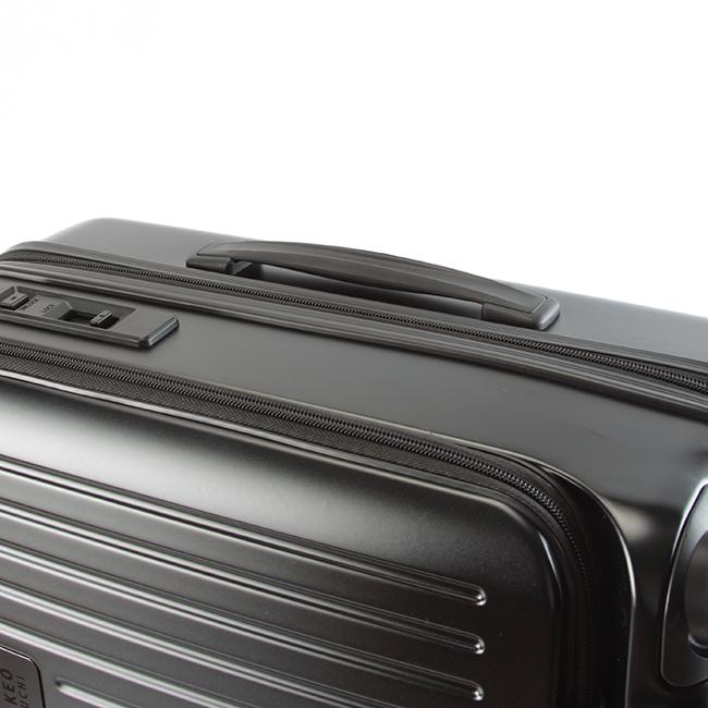 タケオキクチ スーツケース 機内持ち込み Sサイズ 32L フロントオープン ストッパー付き 軽量 シティブラック TAKEO KIKUCHI CTY002｜business-bugs｜12