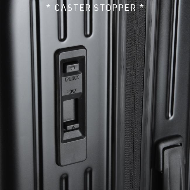 格安購入 タケオキクチ スーツケース Mサイズ 65L/70.8L 拡張 軽量 フロントドア ブックオープン 深マチ ストッパー シティブラック TAKEO KIKUCHI CITYBLACK CTY004A