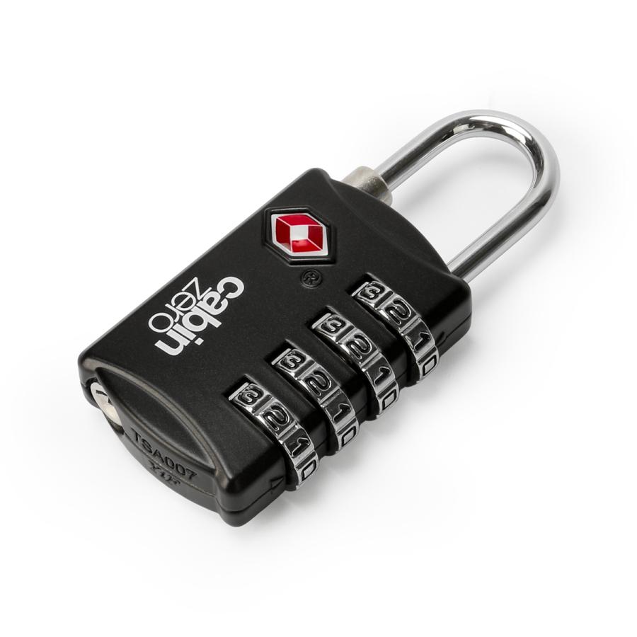 メール便選択で送料無料 キャビンゼロ TSAロック 南京錠 鍵 ダイヤル式ロック 4桁 cabin zero cz-tsa-travel-lock | cabin zero | 14