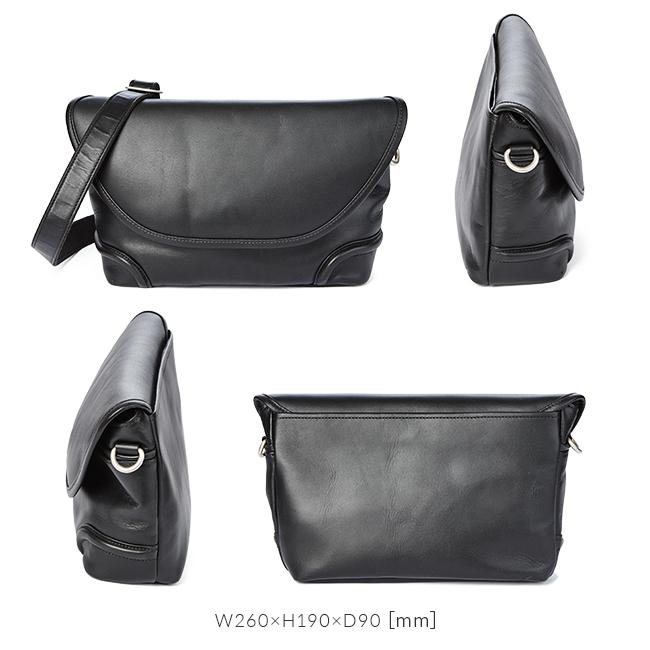 ファイブウッズ プラトウ ショルダーバッグ メッセンジャーバッグ　BLACK FIVE WOODS（ファイブウッズ） プラトウ ショルダーバッグ