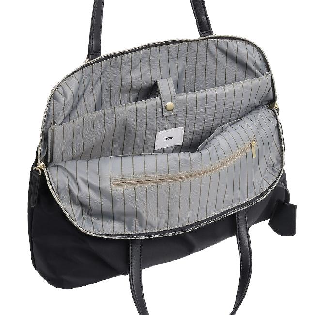 ace. GENE LABEL エース ジーン トートバッグ レディース 通勤 肩掛け
