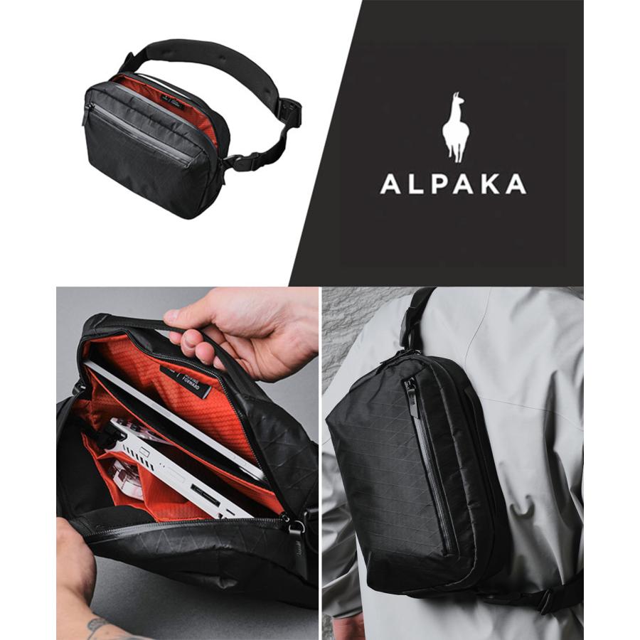 ALPAKA アルパカ ショルダーバッグ ボディバッグ メンズ ゴー スリング