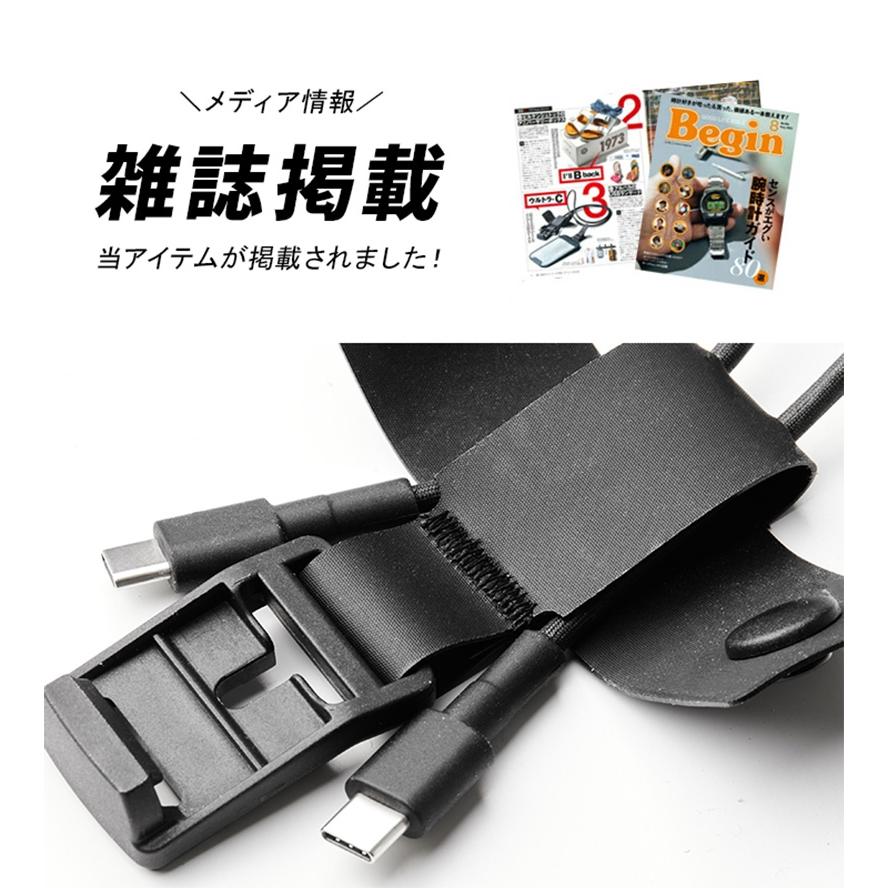 ALPAKA アルパカ ネックストラップ Type-C to Type-Cケーブル 60W 1m