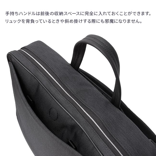 IS/IT イズイット ビジネスバッグ メンズ ブランド 50代 40代 薄型 黒 通勤 薄マチ スリム 3WAYブリーフケース ビジネスリュック A4 ISIT ルシェルII 962513の画像