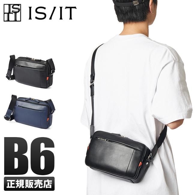 IS/IT（イズイット） ショルダーバッグ 本革 レザー メンズ シュルビ 
