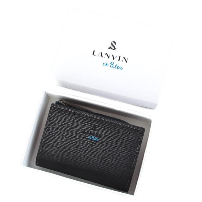 ランバンオンブルー コインケース 小銭入れ 本革 メンズ レディース ラウンドファスナー スタンパ LANVIN en Bleu 522602｜business-bugs｜16