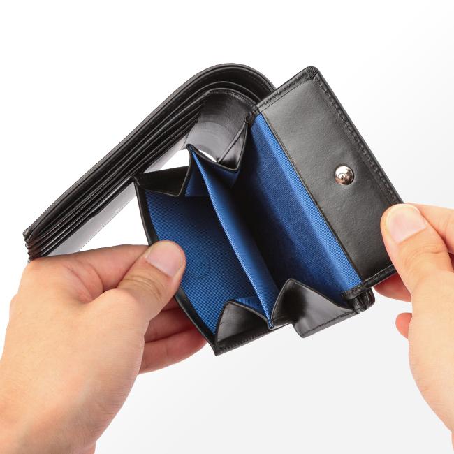 ランバンオンブルー 財布 二つ折り財布 本革 メンズ レディース Lanvin En Bleu マダムス Lenb ビジネスバグズ 通販 Yahoo ショッピング