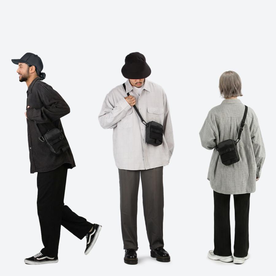 MAN-SEL（マンセル） CIE × 限定コラボ ショルダーバッグ メンズ 