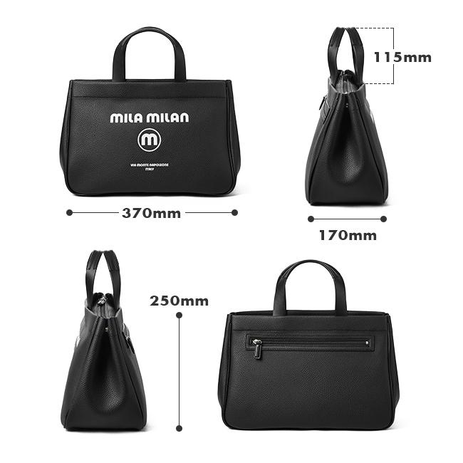 ミラミラン バッグ トートバッグ ハンドバッグ レディース メンズ ゴルフ ファスナー付き 防水 2WAY コルソ mila milan Corso 250502_6