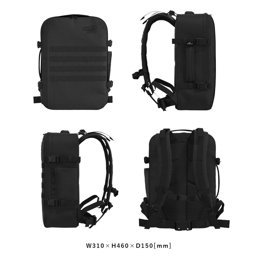 cabin zero（キャビンゼロ） 新型 ミリタリー リュック 36L 機内