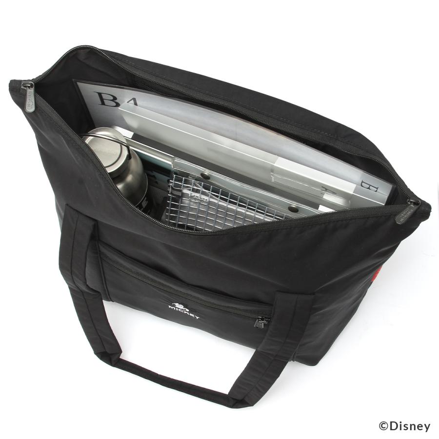 ⭐️未使用⭐️ PORTER ディズニーコラボ　トートバッグ　ミッキー　ナイロン　黒 Manhattan Portage（マンハッタンポーテージ） ミッキー ディズニー