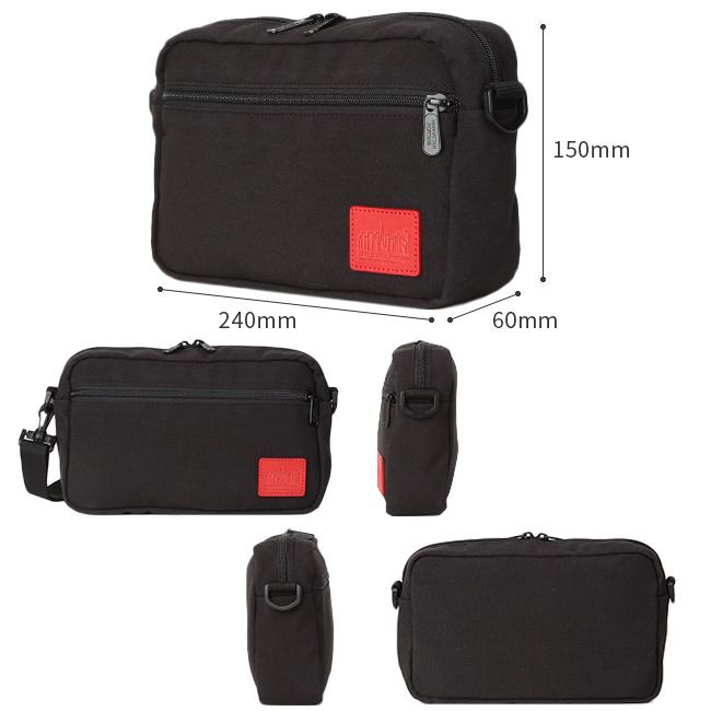 マンハッタンポーテージ ショルダーバッグ メンズ レディース ミニ 斜めがけ 小さめ 軽量 撥水 薄型 スリム Manhattan Portage MP1404LWXN_5