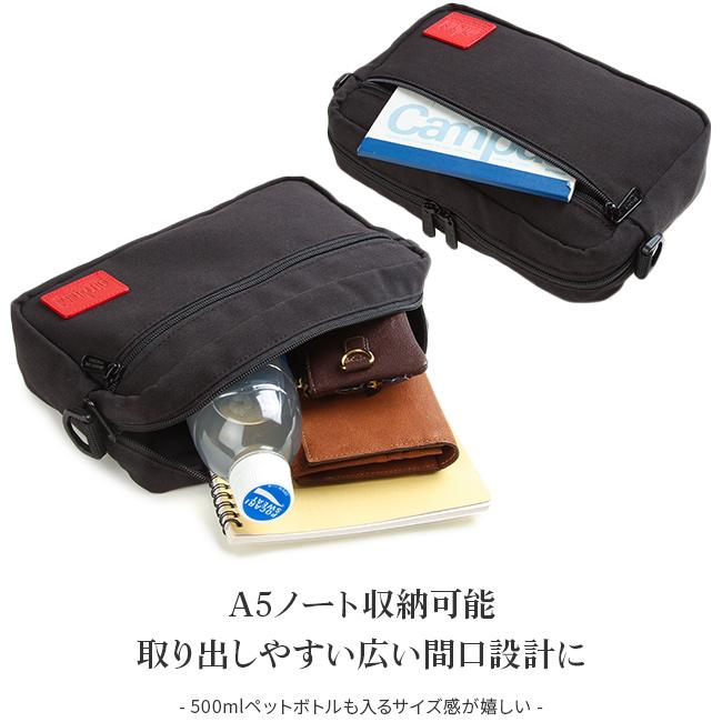 マンハッタンポーテージ ショルダーバッグ メンズ レディース ミニ 斜めがけ 小さめ 軽量 撥水 薄型 スリム Manhattan Portage MP1404LWXN_8
