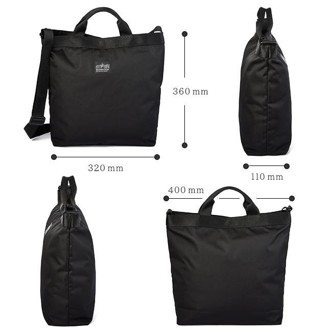 マンハッタンポーテージ ブラックレーベル ショルダーバッグ トートバッグ メンズ Manhattan Portage BLACK LABEL MP1496JR-305PBL｜business-bugs｜04