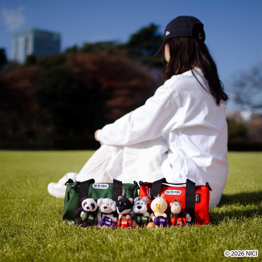 nici（ニキ） ビーンバッグ キーリング 10cm Bean Bags OUTDOOR