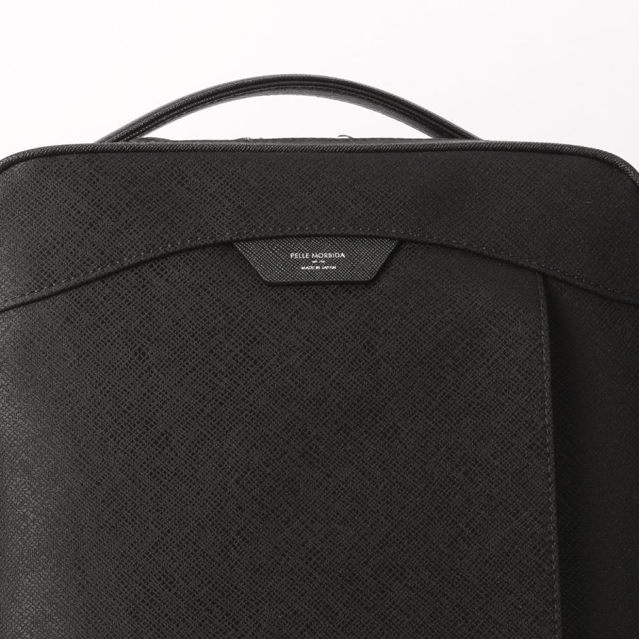 ＜PELLE MORBIDA＞PMO-CA305 ブラック PELLE MORBIDA（ペッレ モルビダ） 最大42% 1/11限定 ビジネスリュック