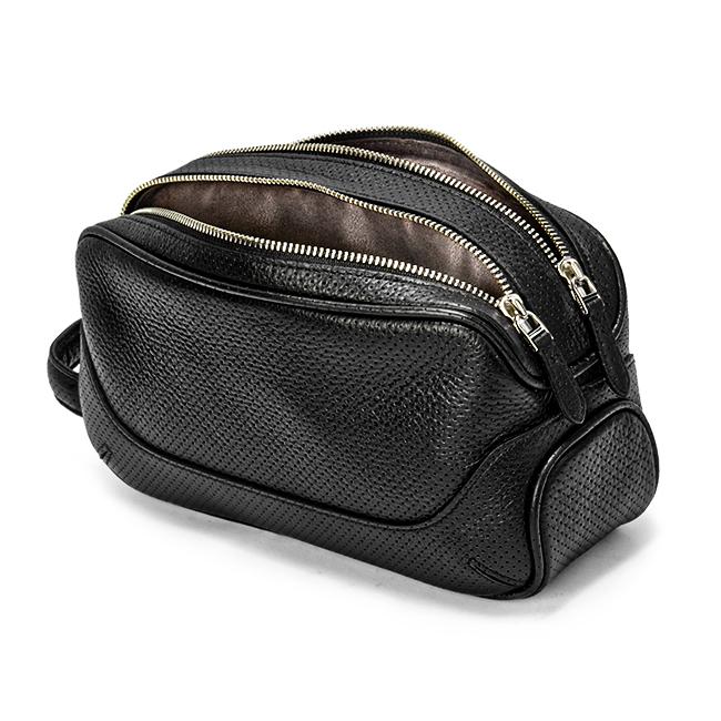 ペッレモルビダ メイデンボヤージュ クラッチバッグ PELLE MORBIDA PMO-MB028P 本革 パンチングレザー 2室 サードバッグの画像