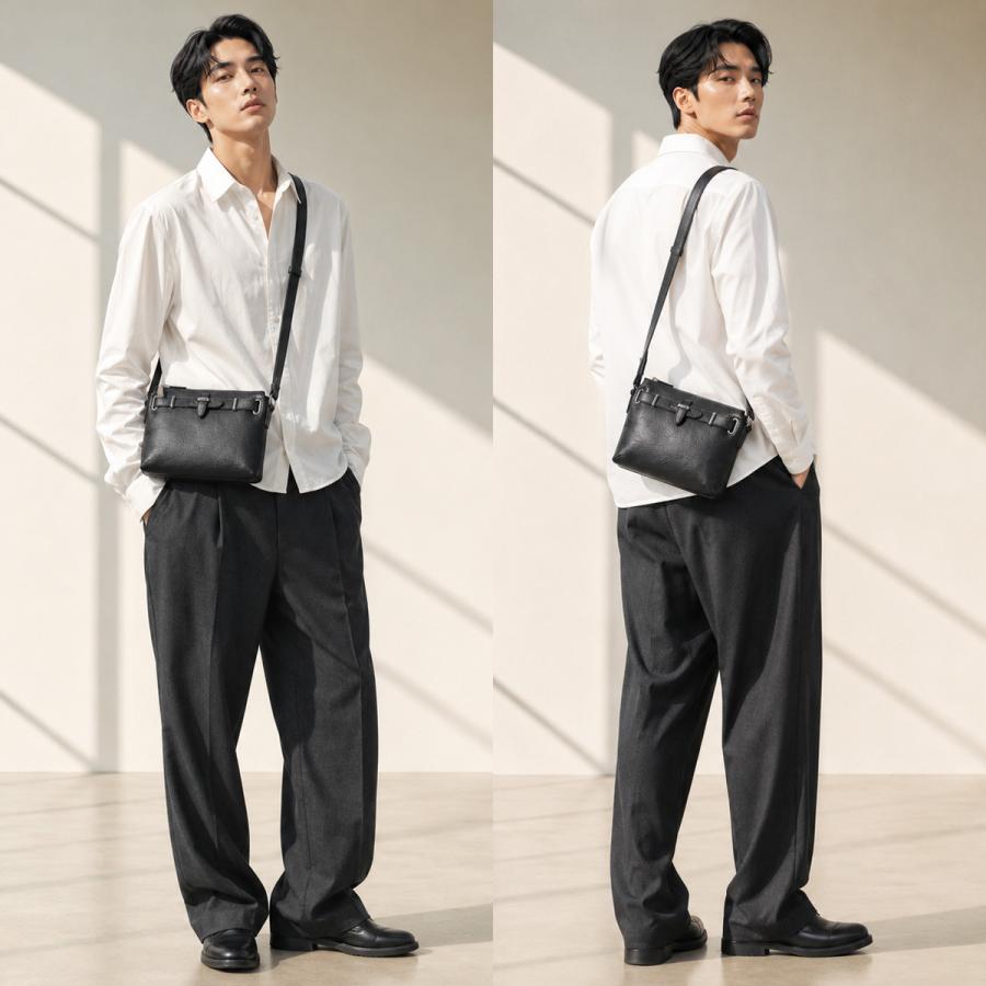 PELLE MORBIDA（ペッレ モルビダ） ショルダーバッグ サコッシュ