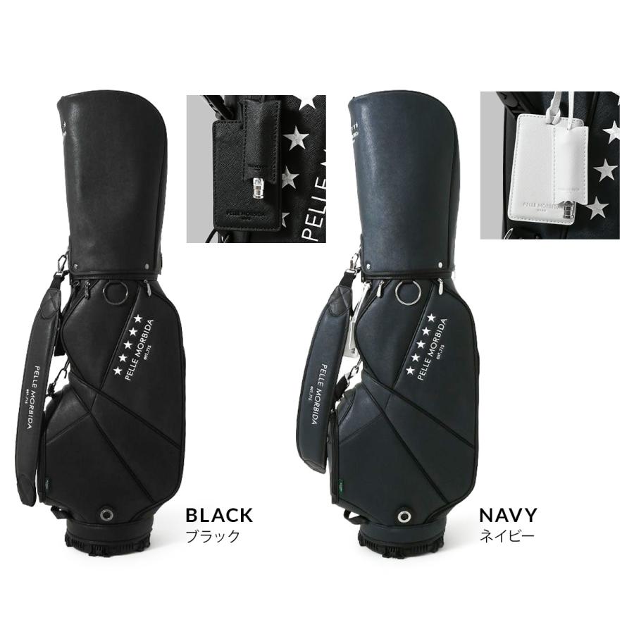 PELLE MORBIDA（ペッレ モルビダ） ゴルフ キャディバッグ カート型 合