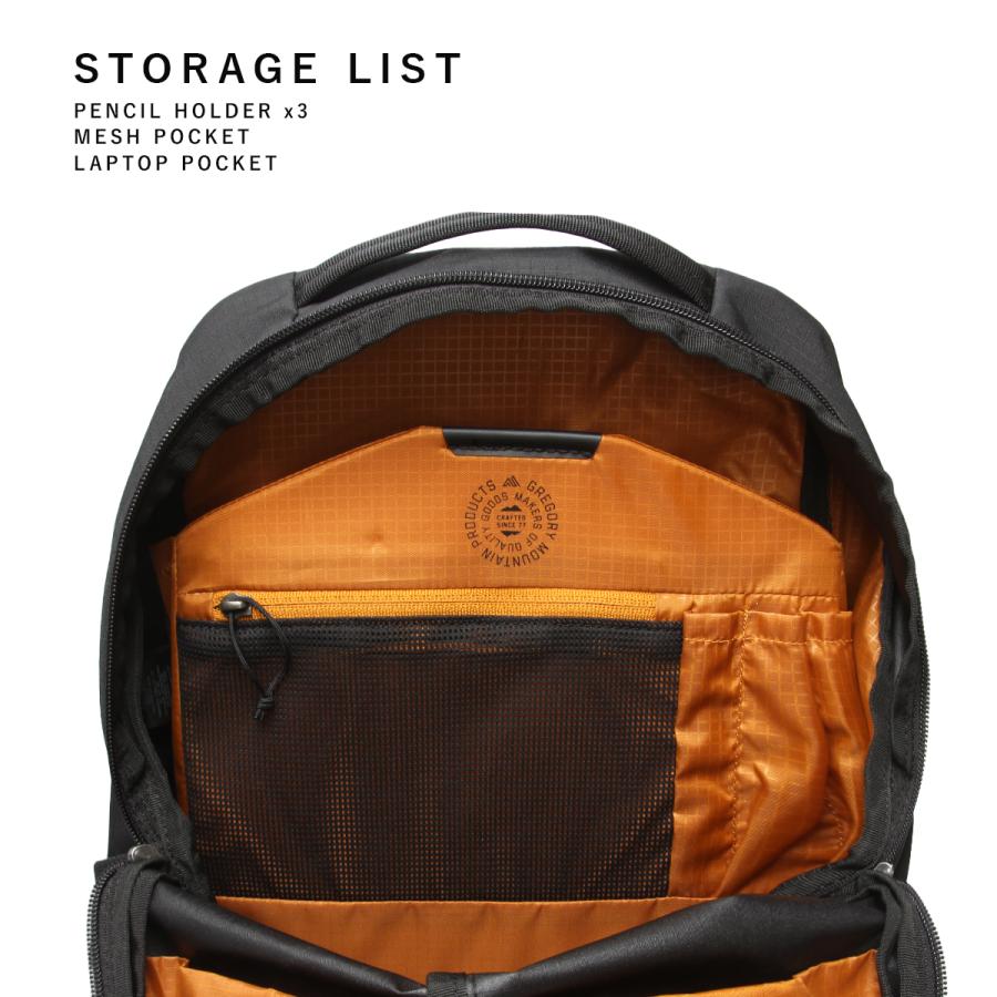 グレゴリー ルーヌ リュック デイパック バックパック メンズ レディース ブランド A4 B4 18L GREGORY RHUNE 1509446404 | GREGORY | 06