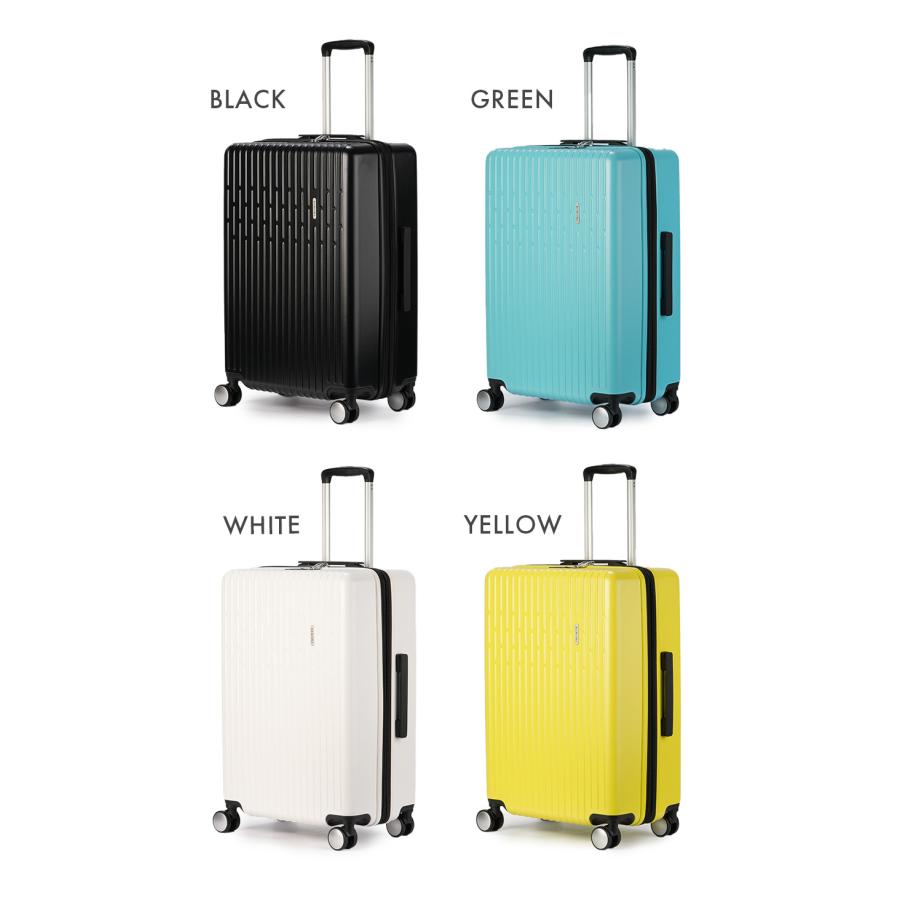 エース リミニ フェルトリア スーツケース Mサイズ 62L/72L 拡張機能