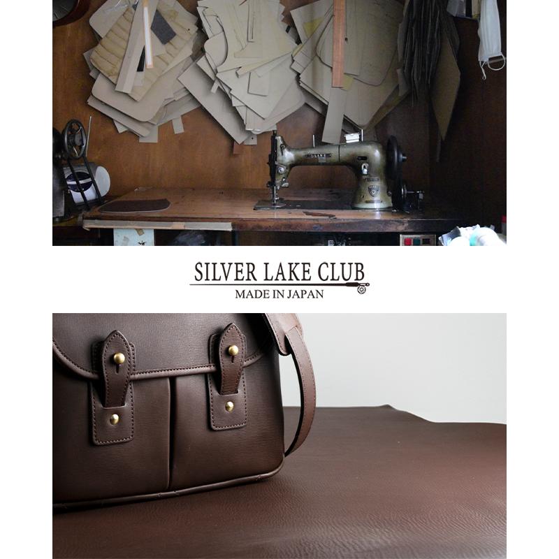 シルバーレイククラブ ショルダーバッグ メンズ ブランド レザー 本革 日本製 軽量 斜めがけ 小さめ ミニ A5 SILVER LAKE CLUB TEMOMI 427101の画像
