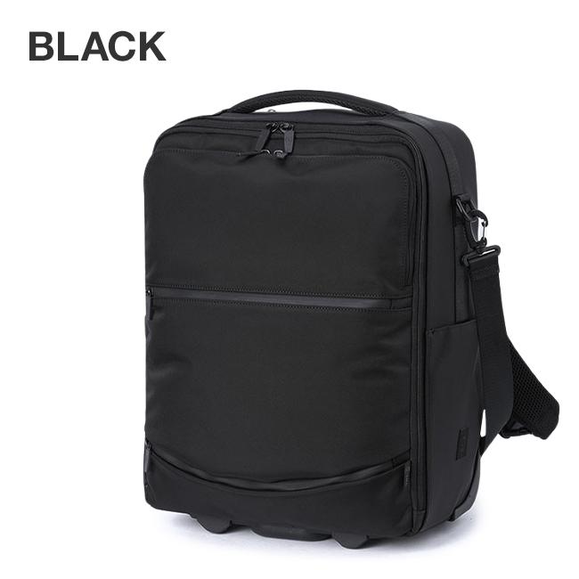 【新品】SML / エスエムエル　ブラック ナイロン リュック　キャリーバッグ SML エスエムエル リュックキャリー スーツケース Sサイズ 29L 軽量 撥