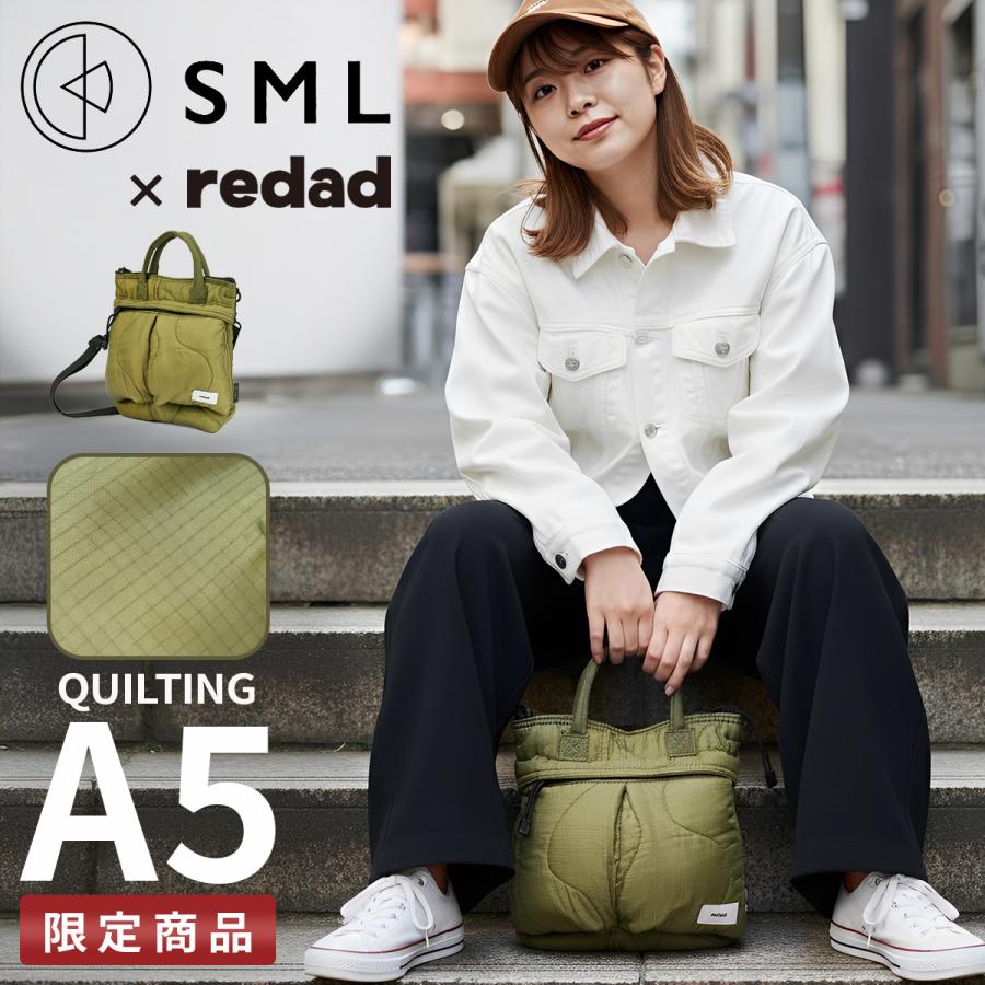 SML redad×SML エスエムエル ゲルト ヘルメットバッグ 2WAY A5 メンズ