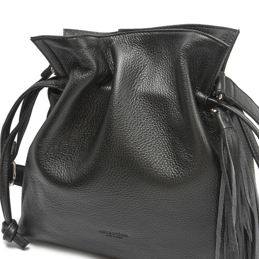 【S】HERGOPOCH バッグ ポーチ 巾着型 メンズバッグ エルゴポック HERGOPOCH（エルゴポック） ショルダーバッグ メンズ ブランド レザー