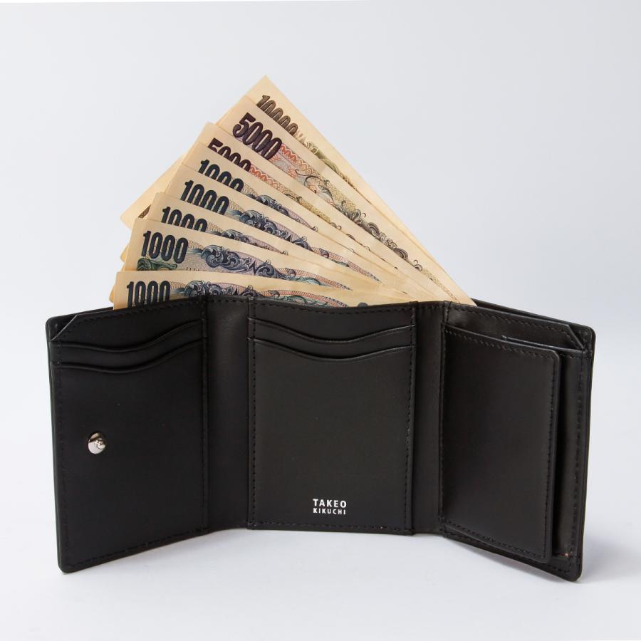TAKEO KIKUCHI（タケオキクチ） 財布 三つ折り財布 ミニ財布 ミニ