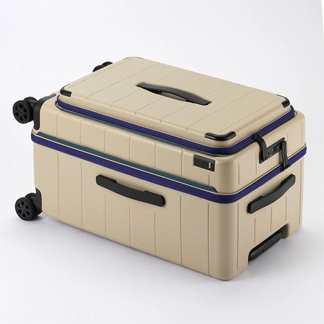 ace. TOKYO LABEL エース スーツケース Mサイズ 64L 軽量 防災 中型