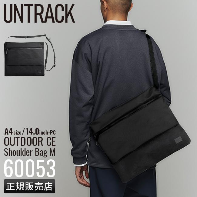 商品レビューで+5%｜アントラック サコッシュ Mサイズ A4 PC収納 OUTDOOR/CE UNTRACK 60053 ブランド メンズ レディース UNTRACK アントラック サコッシュ Mサイズ A4 PC収納 OUTDOOR/CE