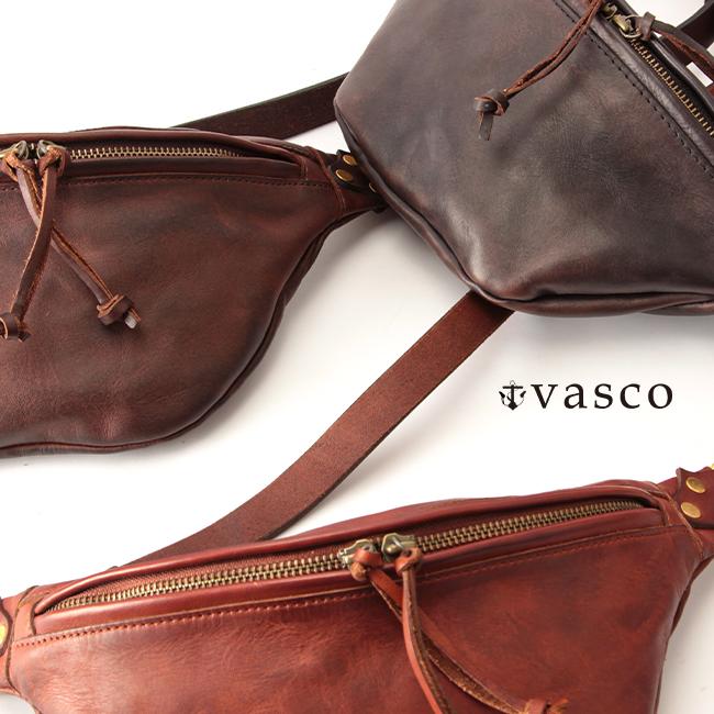 vasco（ヴァスコ） ウエストバッグ 本革 日本製 メンズ オールドオイル