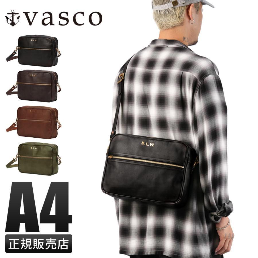 vasco（ヴァスコ） ショルダーバッグ メンズ ブランド レザー 本革