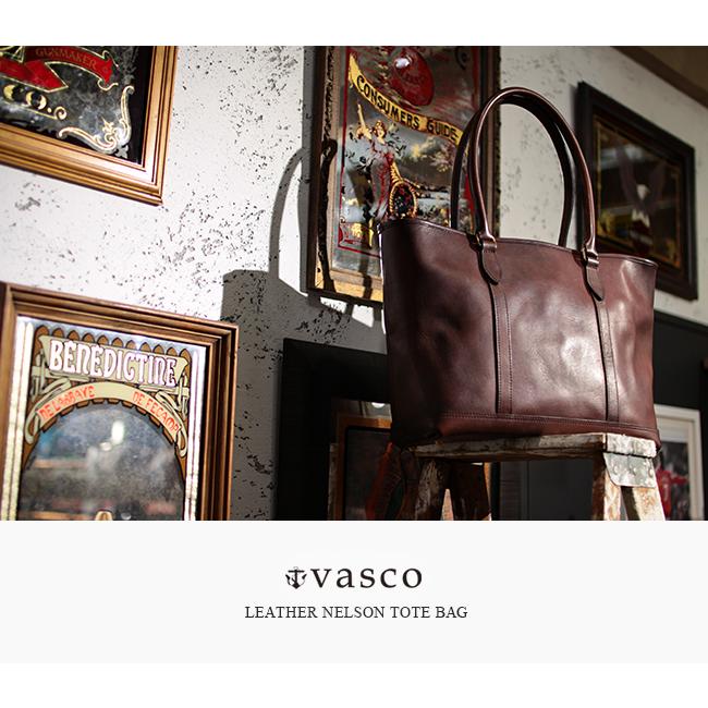 vasco（ヴァスコ） トートバッグ 本革 肩掛け 大容量 A4 日本製 バスコ