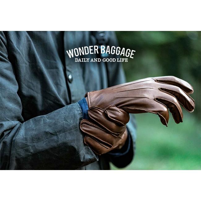 ワンダーバゲージ 手袋 本革 馬革 カシミヤ 洗える 紳士用 メンズ ウォッシャブルグローブ 日本製 ブランド WONDER BAGGAGE WB-A-017 WB-A-017｜business-bugs｜18