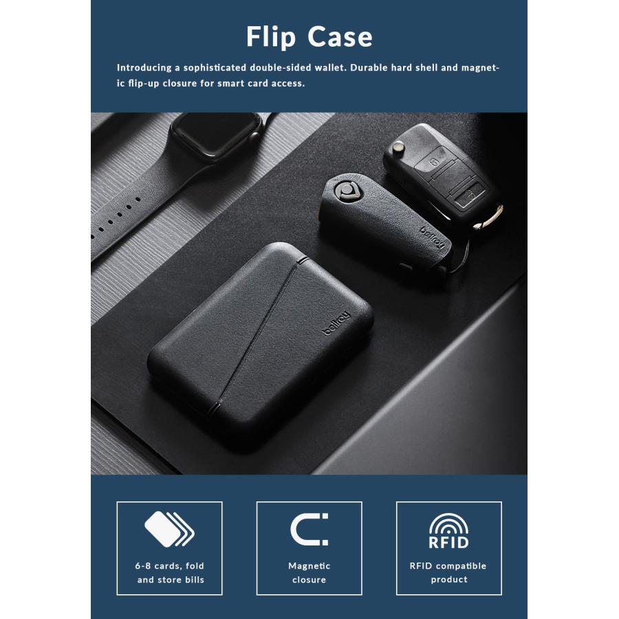 Bellroy Flip Case ベルロイ フリップケース カードケース メンズ レディース ブランド レザー 本革 RFID保護対応 マグネット式開閉 WFCB 3年保証 | Bellroy | 07