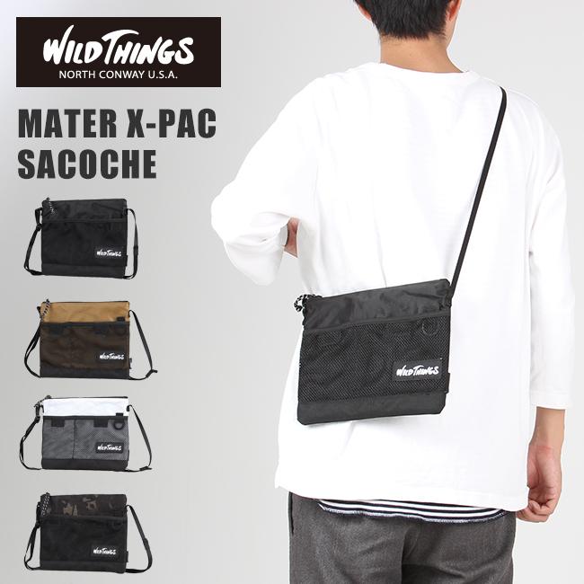 メール便選択で送料無料 ワイルドシングス サコッシュ ショルダーバッグ メンズ wt-380-0072 Wild Things MATER X-PAC SACOCHE 在庫限り｜business-bugs｜15