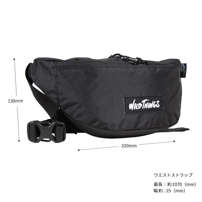 WILD THINGS（ワイルドシングス） ボディバッグ ウエストバッグ