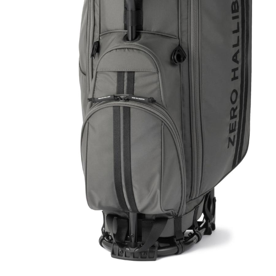 ZERO HALLIBURTON - ゼロハリバートン ゴルフ 手持ち部分 スタンドキャディバッグ 9型 4取り分ける メンズ ブランド名 ゴルフ御徒面子 コーデュラシリーズ GOLF 85031