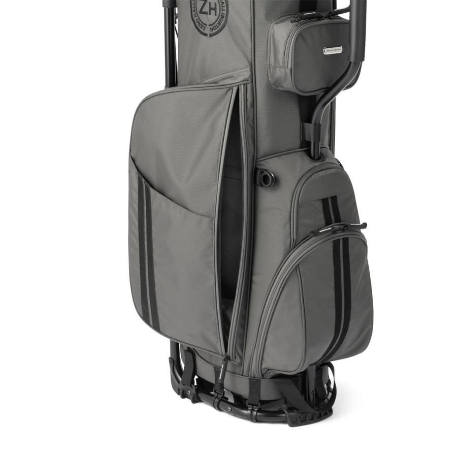 ZERO HALLIBURTON - ゼロハリバートン ゴルフ 手持ち部分 スタンドキャディバッグ 9型 4取り分ける メンズ ブランド名 ゴルフ御徒面子 コーデュラシリーズ GOLF 85031