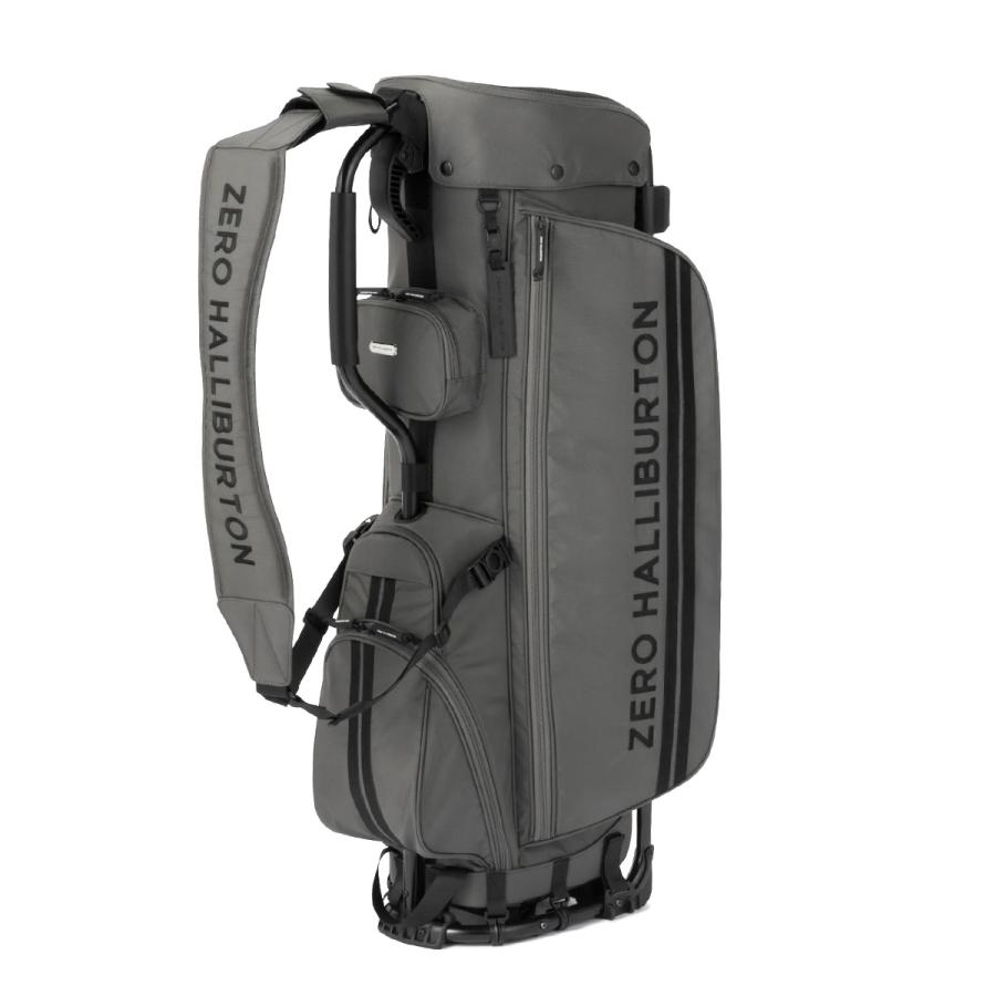 ZERO HALLIBURTON - ゼロハリバートン ゴルフ 手持ち部分 スタンドキャディバッグ 9型 4取り分ける メンズ ブランド名 ゴルフ御徒面子 コーデュラシリーズ GOLF 85031