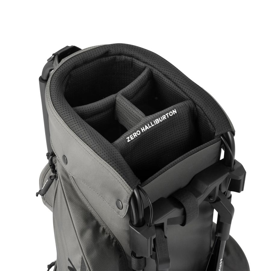ZERO HALLIBURTON - ゼロハリバートン ゴルフ 手持ち部分 スタンドキャディバッグ 9型 4取り分ける メンズ ブランド名 ゴルフ御徒面子 コーデュラシリーズ GOLF 85031