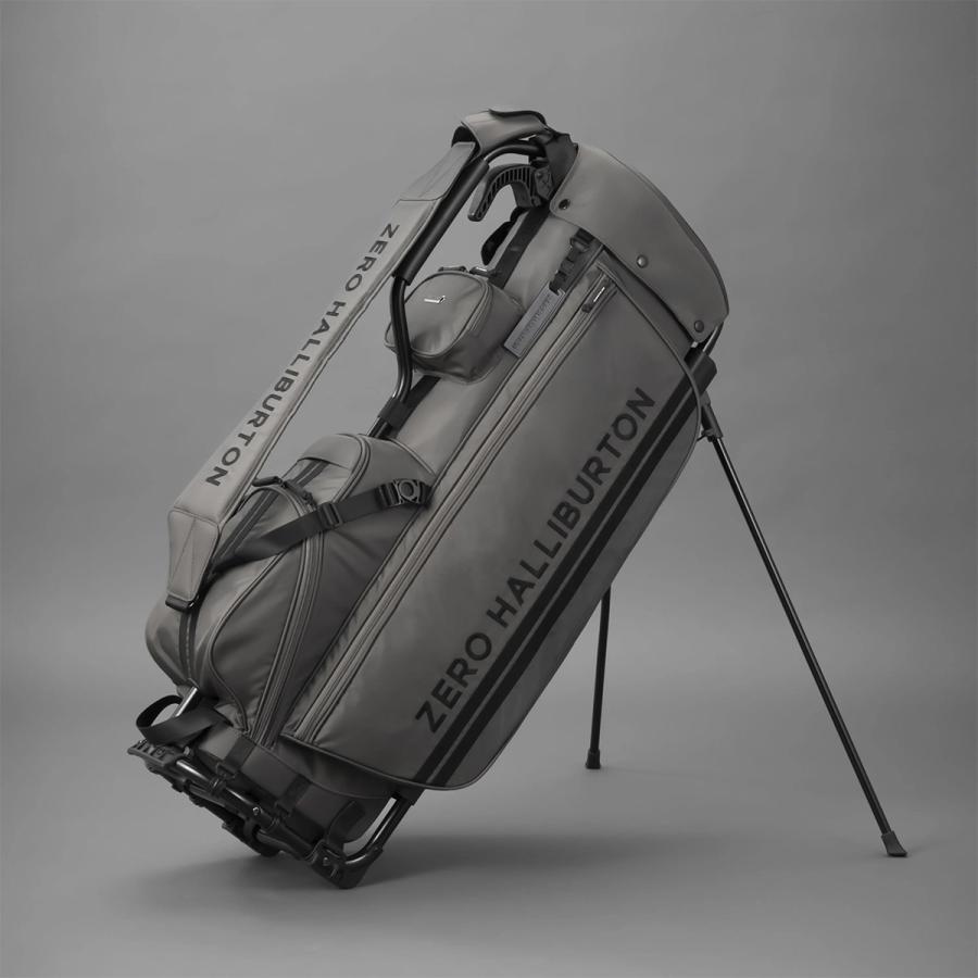ZERO HALLIBURTON - ゼロハリバートン ゴルフ 手持ち部分 スタンドキャディバッグ 9型 4取り分ける メンズ ブランド名 ゴルフ御徒面子 コーデュラシリーズ GOLF 85031