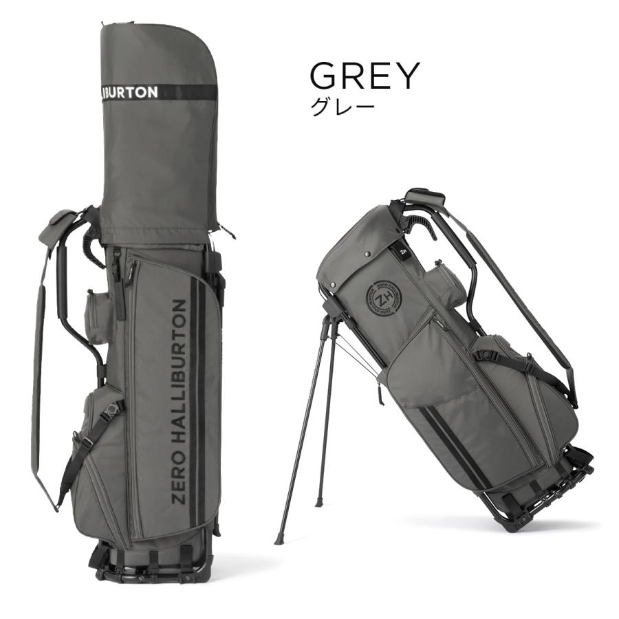 ZERO HALLIBURTON - ゼロハリバートン ゴルフ 手持ち部分 スタンドキャディバッグ 9型 4取り分ける メンズ ブランド名 ゴルフ御徒面子 コーデュラシリーズ GOLF 85031