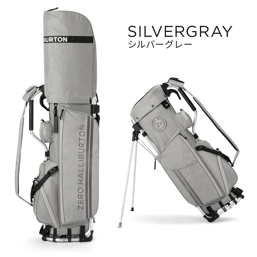ZERO HALLIBURTON - ゼロハリバートン ゴルフ 手持ち部分 スタンドキャディバッグ 9型 4取り分ける メンズ ブランド名 ゴルフ御徒面子 コーデュラシリーズ GOLF 85031