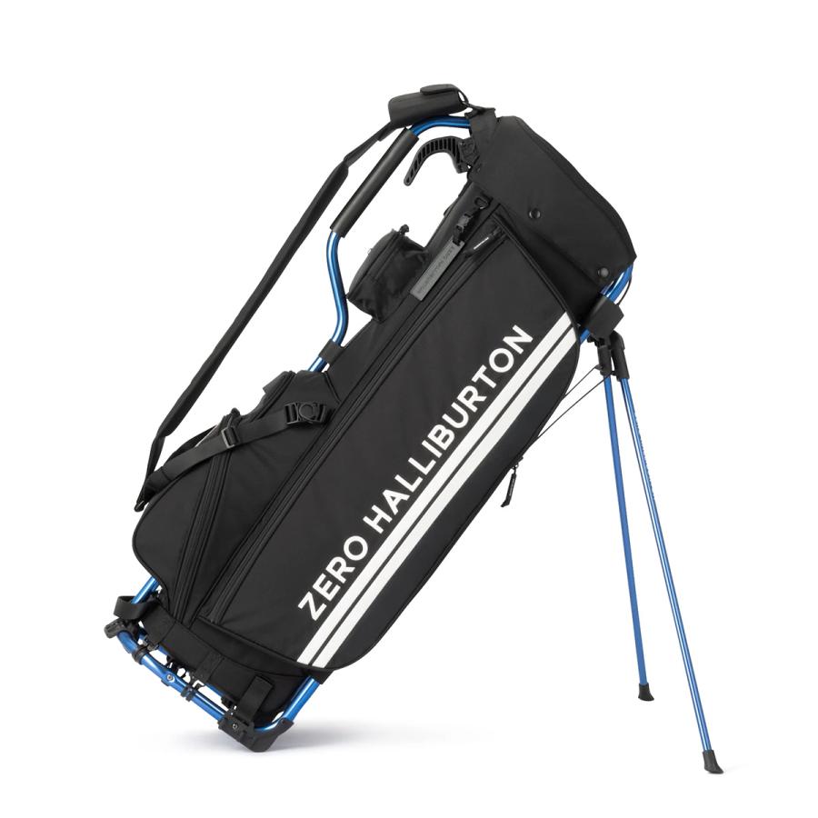 ZERO HALLIBURTON - ゼロハリバートン ゴルフ 手持ち部分 スタンドキャディバッグ 9型 4取り分ける メンズ ブランド名 ゴルフ御徒面子 コーデュラシリーズ GOLF 85031