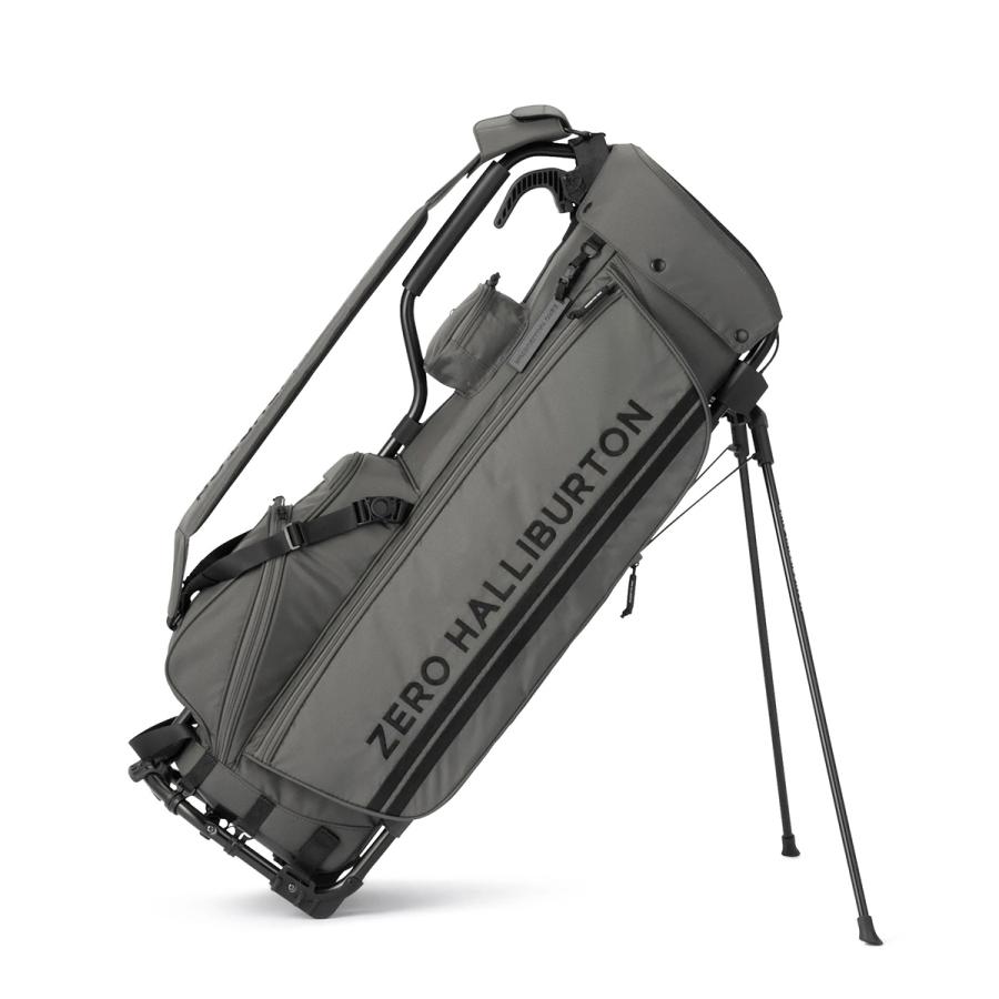 ZERO HALLIBURTON - ゼロハリバートン ゴルフ 手持ち部分 スタンドキャディバッグ 9型 4取り分ける メンズ ブランド名 ゴルフ御徒面子 コーデュラシリーズ GOLF 85031