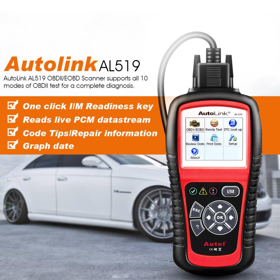 人気ランキングの-Autel ML619 OBD2 故障診断機 日本語 ABS SRS機能