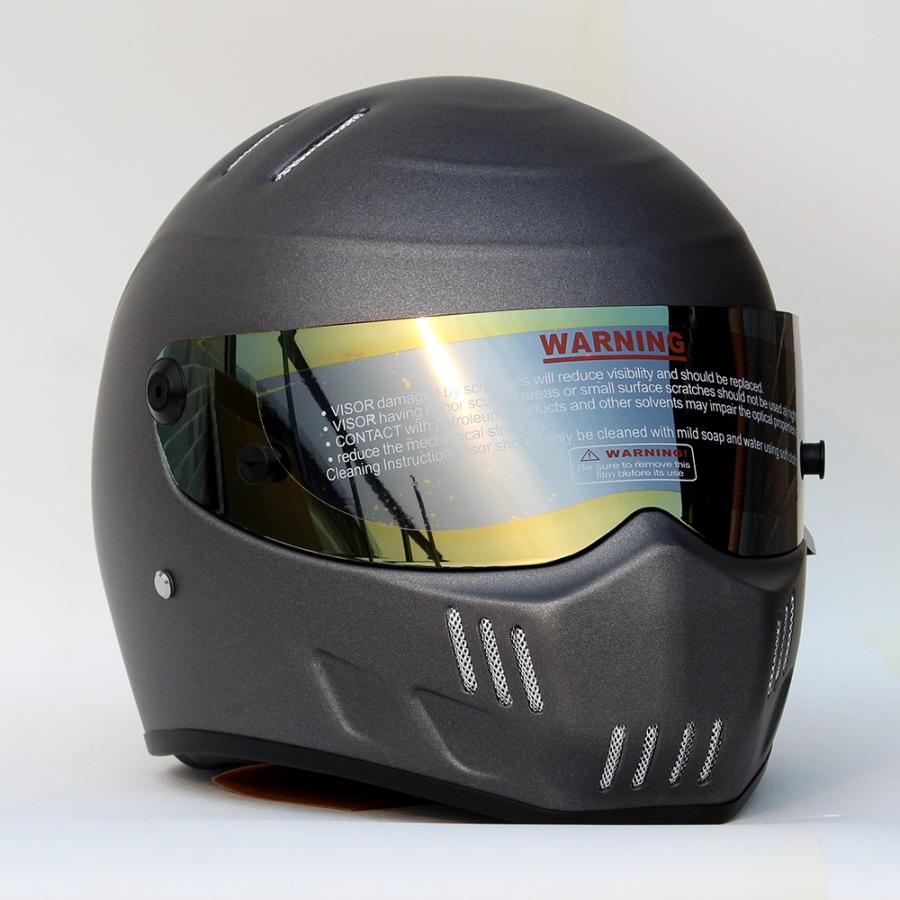 装飾用ヘルメット ライダーズ オンロード ガラス繊維 フルフェイス